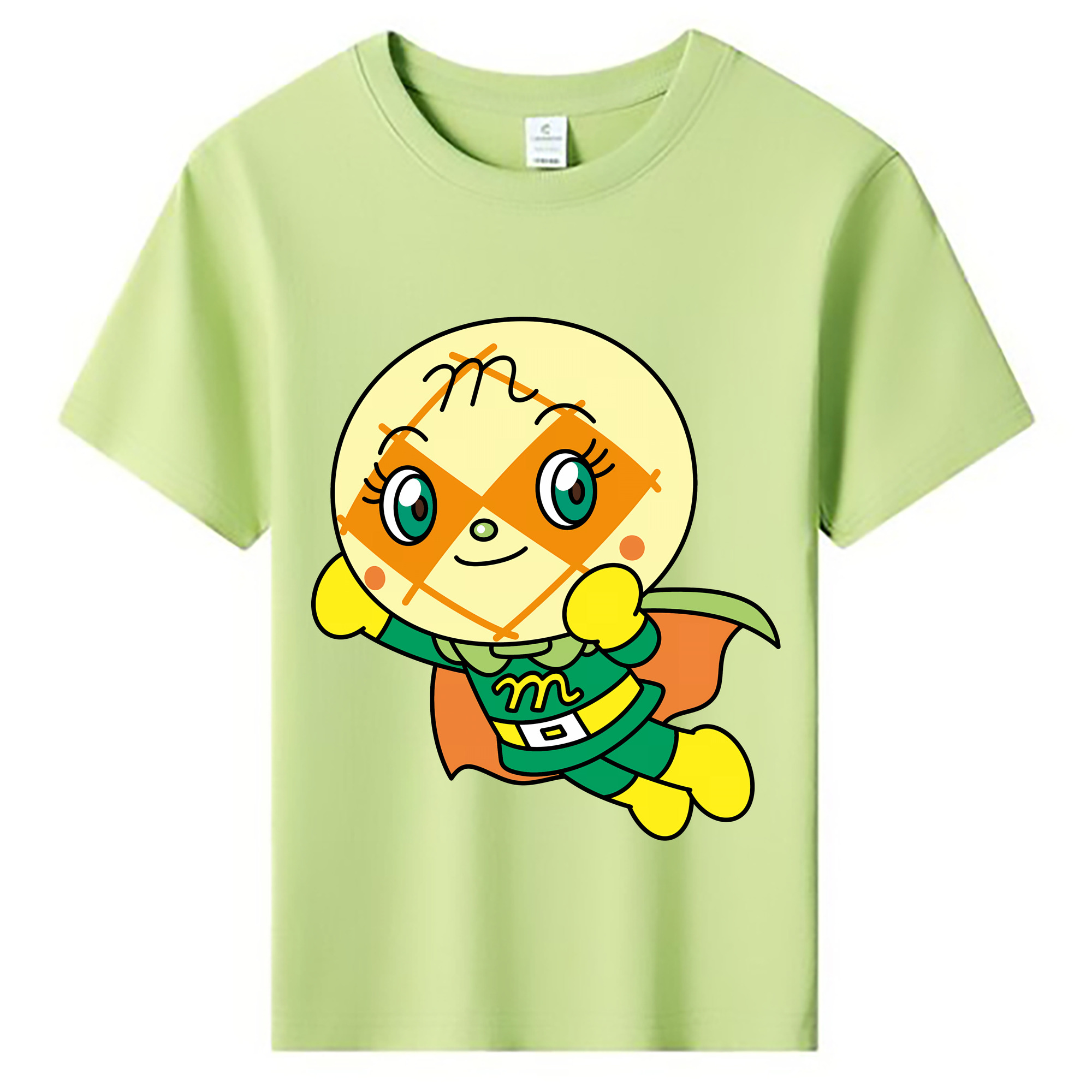 （画像用） アンパンマン Anpanman 綿100％キッズTシャツ（フロントプリント）